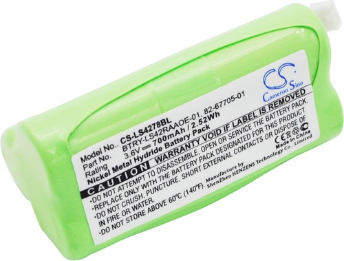 Produktbild NoName Battery for Symbol LS4278 etc. Barcode Scanner 700mAh, 3.6V (1 Stk., Gerätespezifisch)