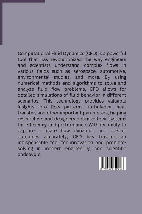 Produktbild Computational Fluid Dynamics: A Powerful Tool for Understanding Complex Flows (Englisch, Nami, 2024)