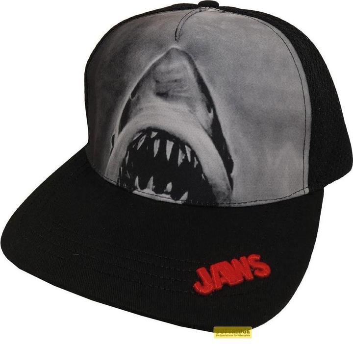 Immagine prodotto Heroes Inc Les Dents de la Mer - Casquette Snapback Noire Impression par sublimation