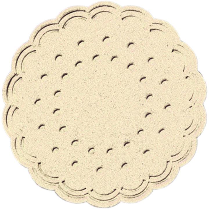 Duni 250 ZELLT.UNTERSETZ. 8LG 7,5CM CREAM (1 x)