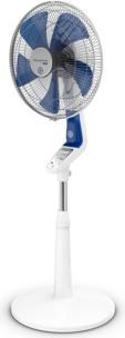 Produktbild Rowenta Mosquito Silence - Statiefventilator - Wit/blauw (42 dB)
