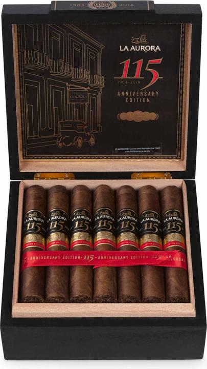 La Aurora 115th Anniversary Robusto (Parejo)