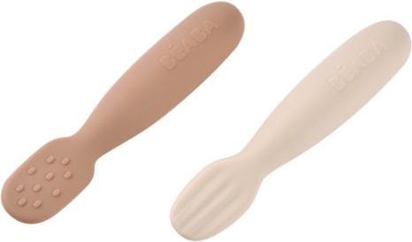 Immagine prodotto Beaba Lernlöffelset (2 Stk.) braun/samtgrau