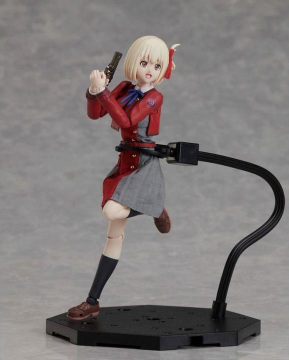 Actual product image Aniplex Lycoris Recoil BUZZmod Action Figure 1/12 Chisato Nishikigi 14 cm