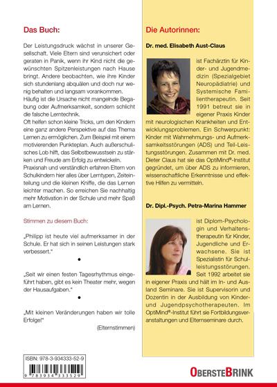 Produktbild Auch das Lernen kann man lernen (Deutsch, Elisabeth Aust-Claus, Petra-Marina Hammer, 2015)