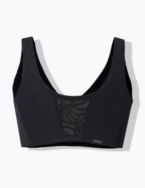 Actual product image Ulla Popken Pastel Front Closure Wirefree Kelly Fit Support Bra (85 E)