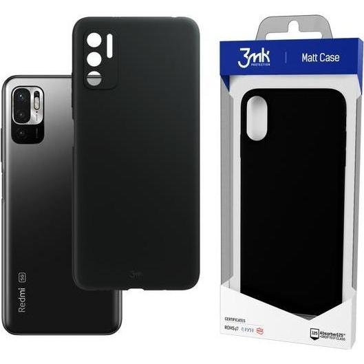3MK Hülle Matte Hülle Xiaomi Redmi Note 10 5G/Poco M3 Pro 5G schwarz (Xiaomi Redmi Note 10 5G, Xiaomi Poco M3 Pro 5G), S...