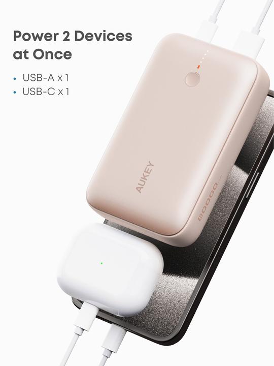 Actual product image Aukey Spark Mini (20000 mAh, 22.50 W, 77 Wh)
