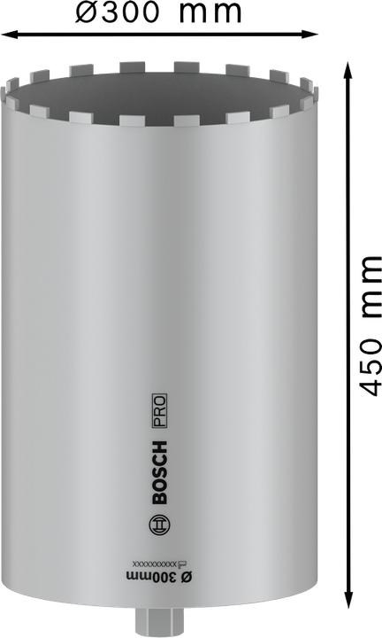 Actual product image Bosch Professional Zubehör PRO Core Cutter wet, 300 x 450 mm, 1 1/4" UNC (300 millimetres)