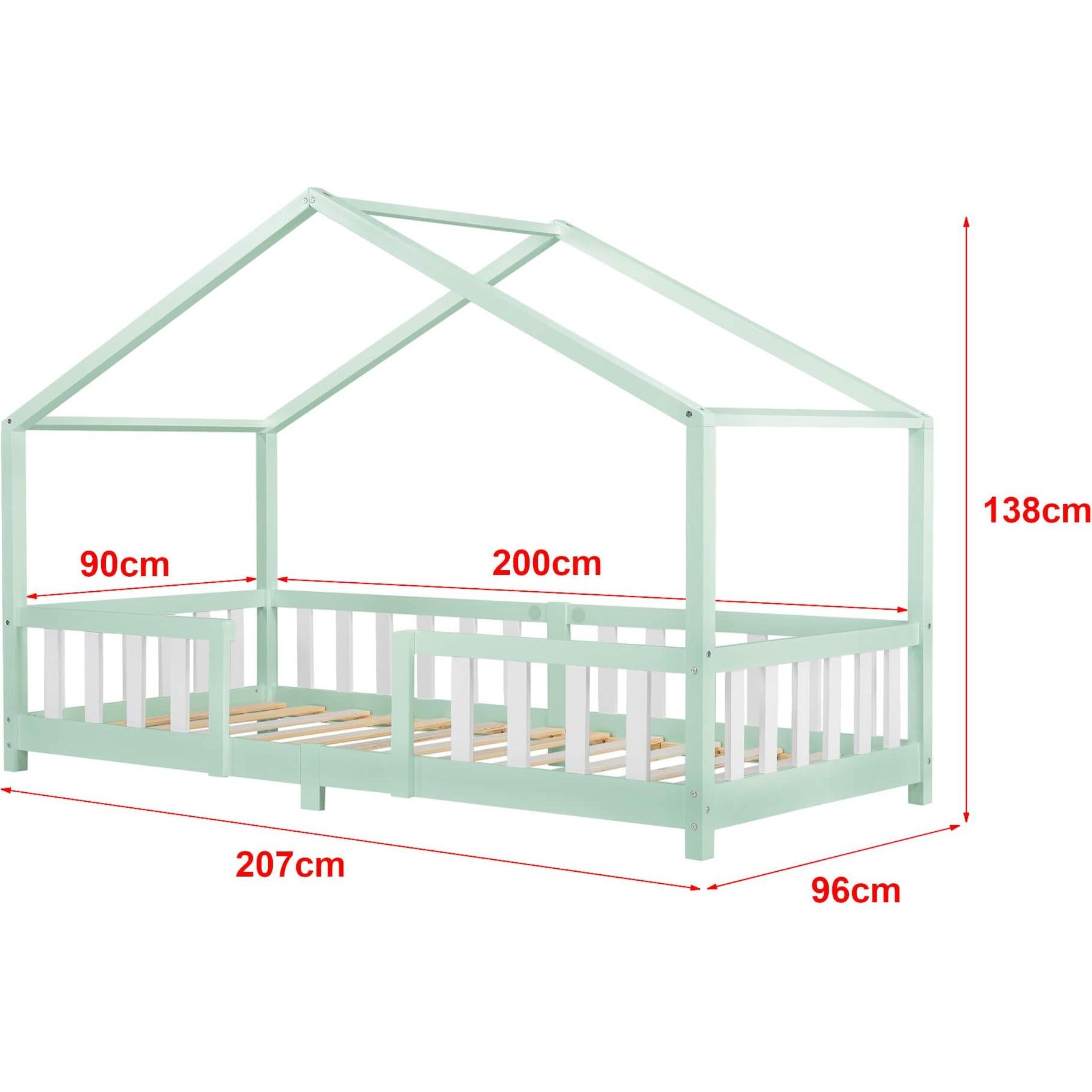 Thumbnail - En.Casa, Kinderbett, Treviolo (90 x 200 cm)