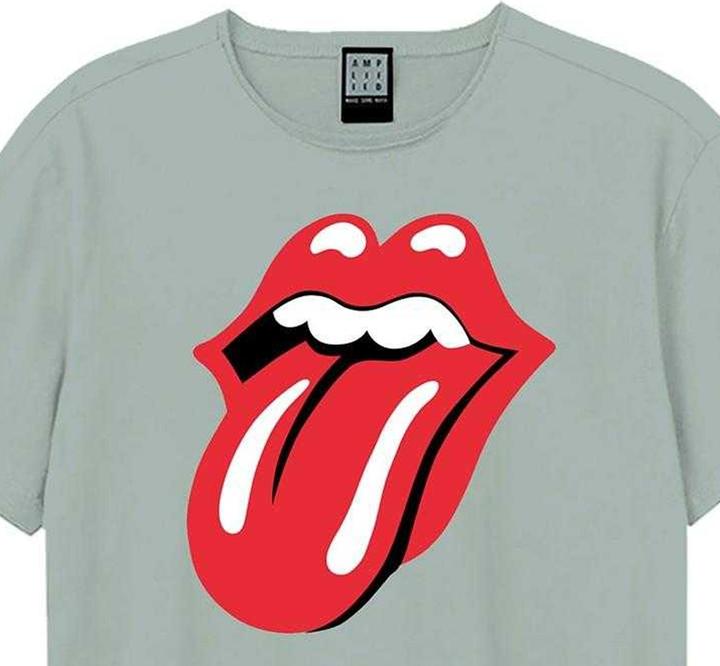Actual product image Amplified Unisex Adult Tongue The Rolling Stones T-Shirt (XXL)