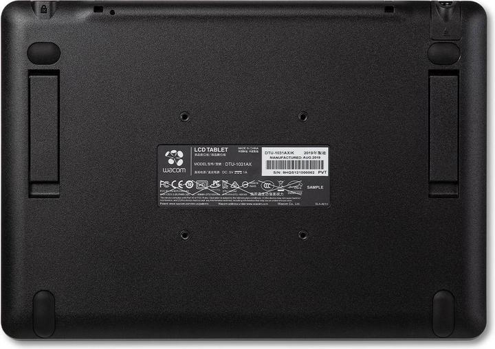 Productafbeelding Wacom DTU-1031AX, LCD, 25,6 cm (10,1 inch), Zwart (10.10", 2540 lpi)
