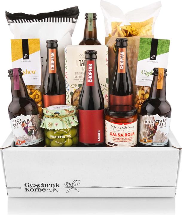 Image du produit Geschenkkörbe CH Beer & Chips