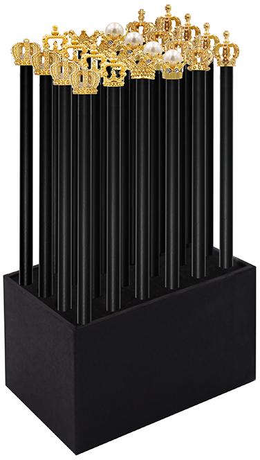 Produktbild Roost Bleistift Krone Schwarz 54746 im Display 24 Stk. (24 x)
