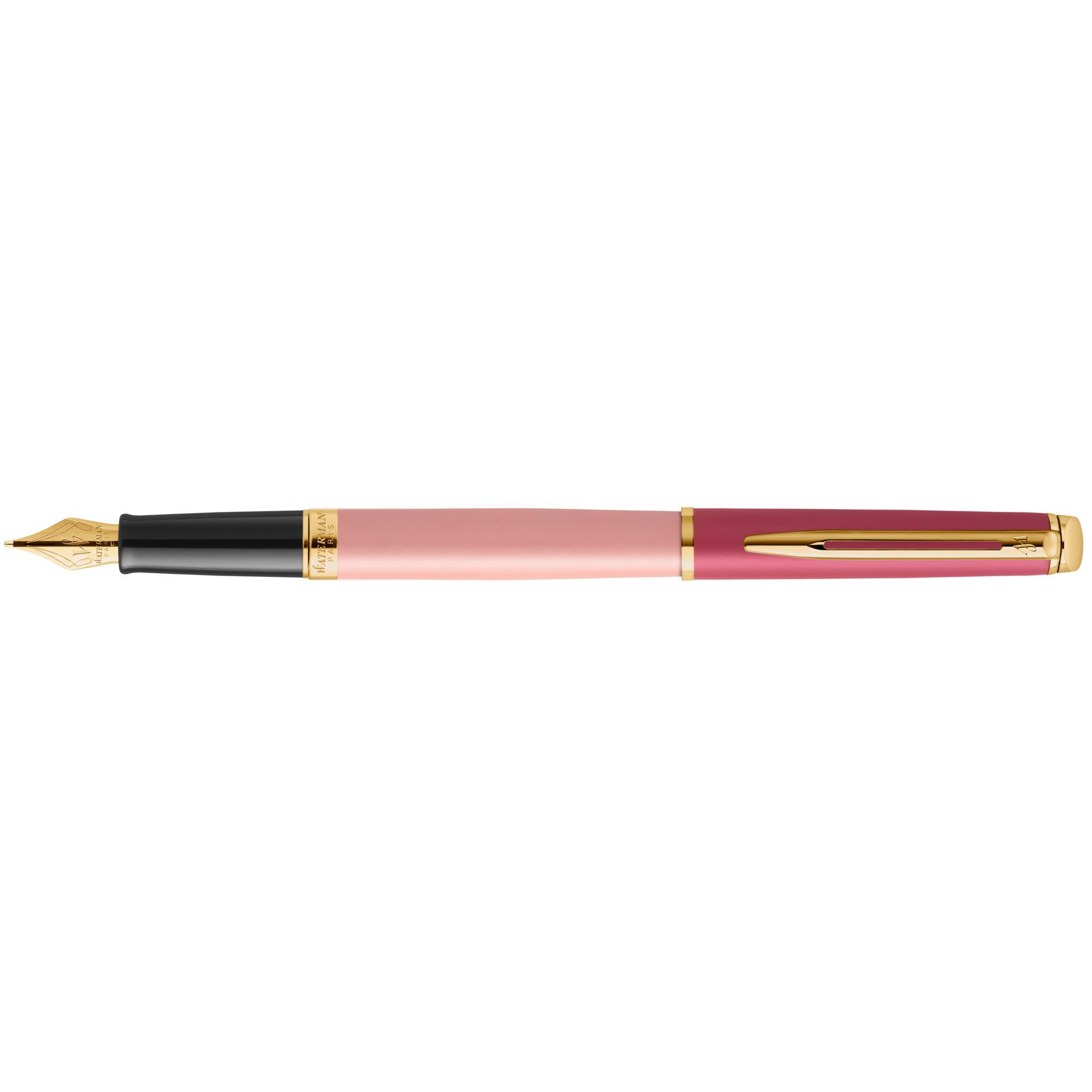 Waterman, Schreibstifte, Füller Hemisphere Colour Blocking Pink C.C. M blau Geschenkbox (Pink, 1 x)
