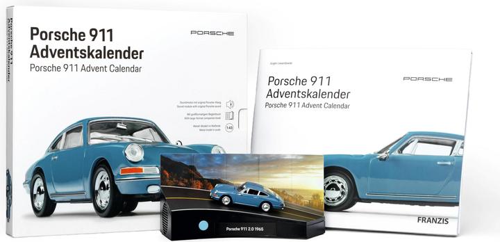 Image du produit Porsche 911 Emaileblau Adventskalender