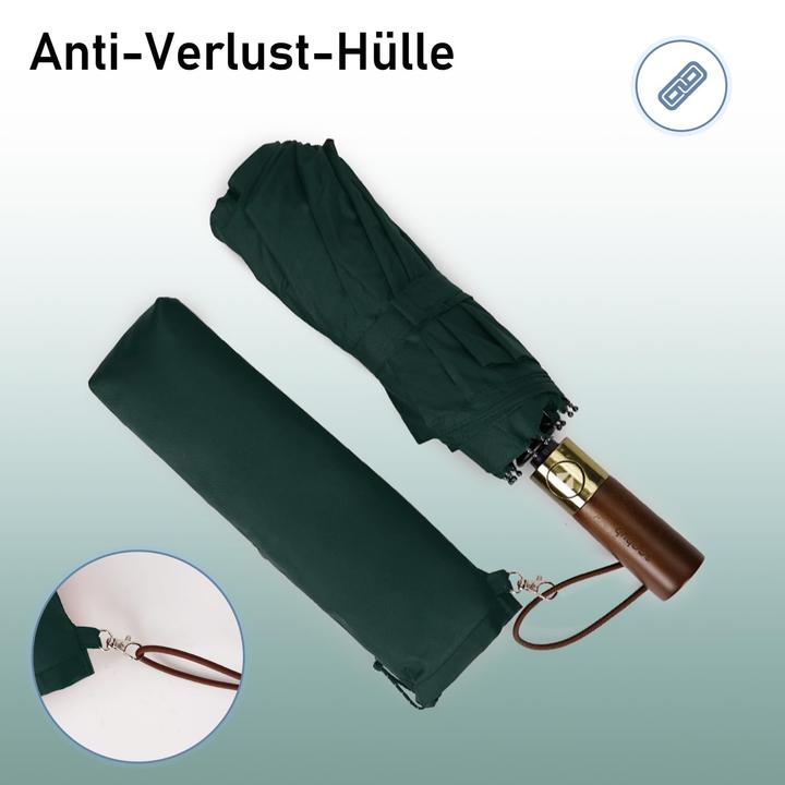 Produktbild Alopini Automatischer grosser sturmsicherer Regenschirm, Taschenschirm mit belüftetem Doppeldach und