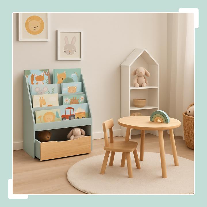 Produktbild Relaxdays Kinderbücherregal