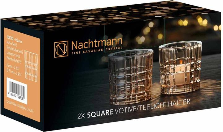 Produktbild Nachtmann Teelichthalter Square Votives (2 x, Ø 7 x 6.5 cm)