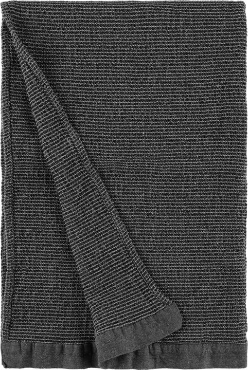 Productafbeelding Rento Saunahanddoek Kenno, 180 x 90 cm, zwart/grijs