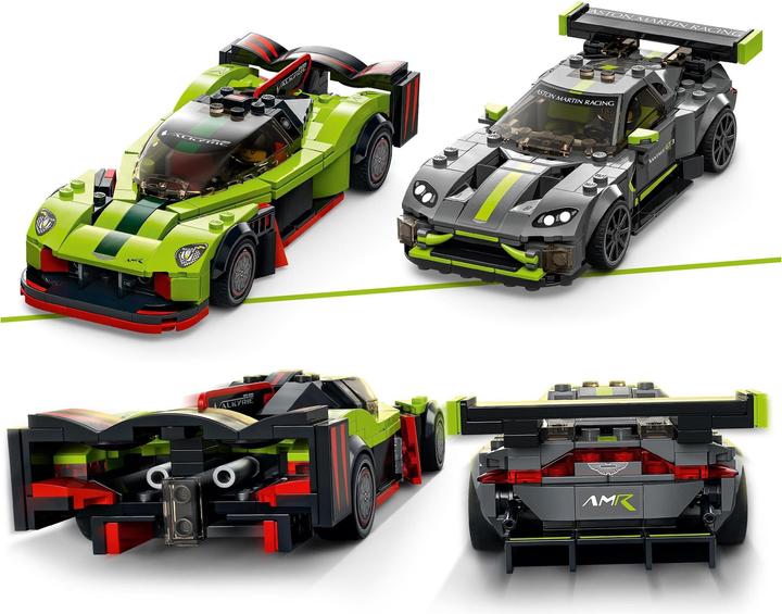 Immagine prodotto LEGO Aston Martin Valkyrie AMR Pro & Aston Martin Vantage GT3 (76910, LEGO Speed Champions)