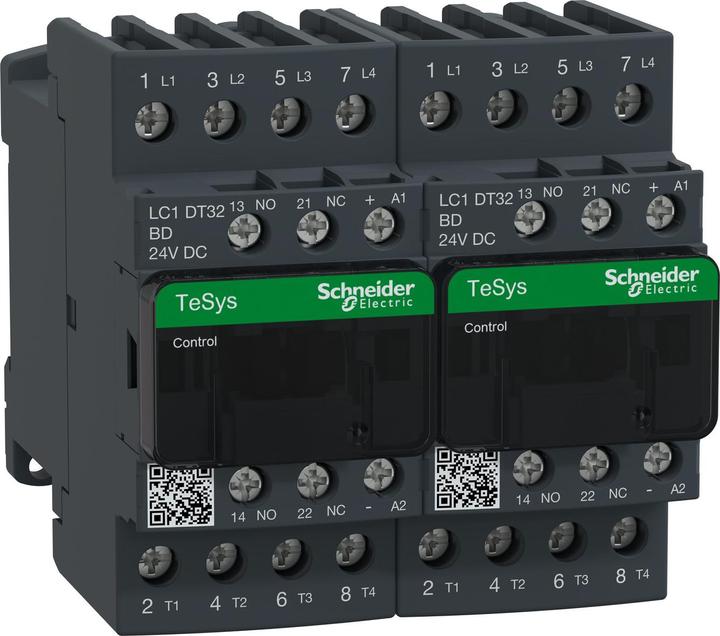 Produktbild Schneider Electric Wendeschütz TeSys LC2-D-4p, AC-1 440V LC2DT32BD