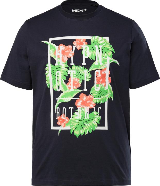Immagine prodotto Men+ T-shirt con stampa, scollo a girocollo e mezze maniche, fino alla tg. 8XL (8XL)