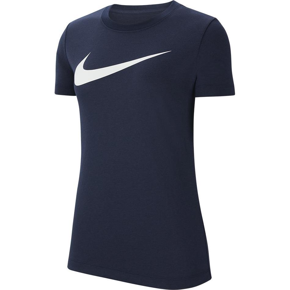 Nike, Damen, Sportshirt, Park 20 T-Shirt Swoosh Damen (XS), Blau, XS