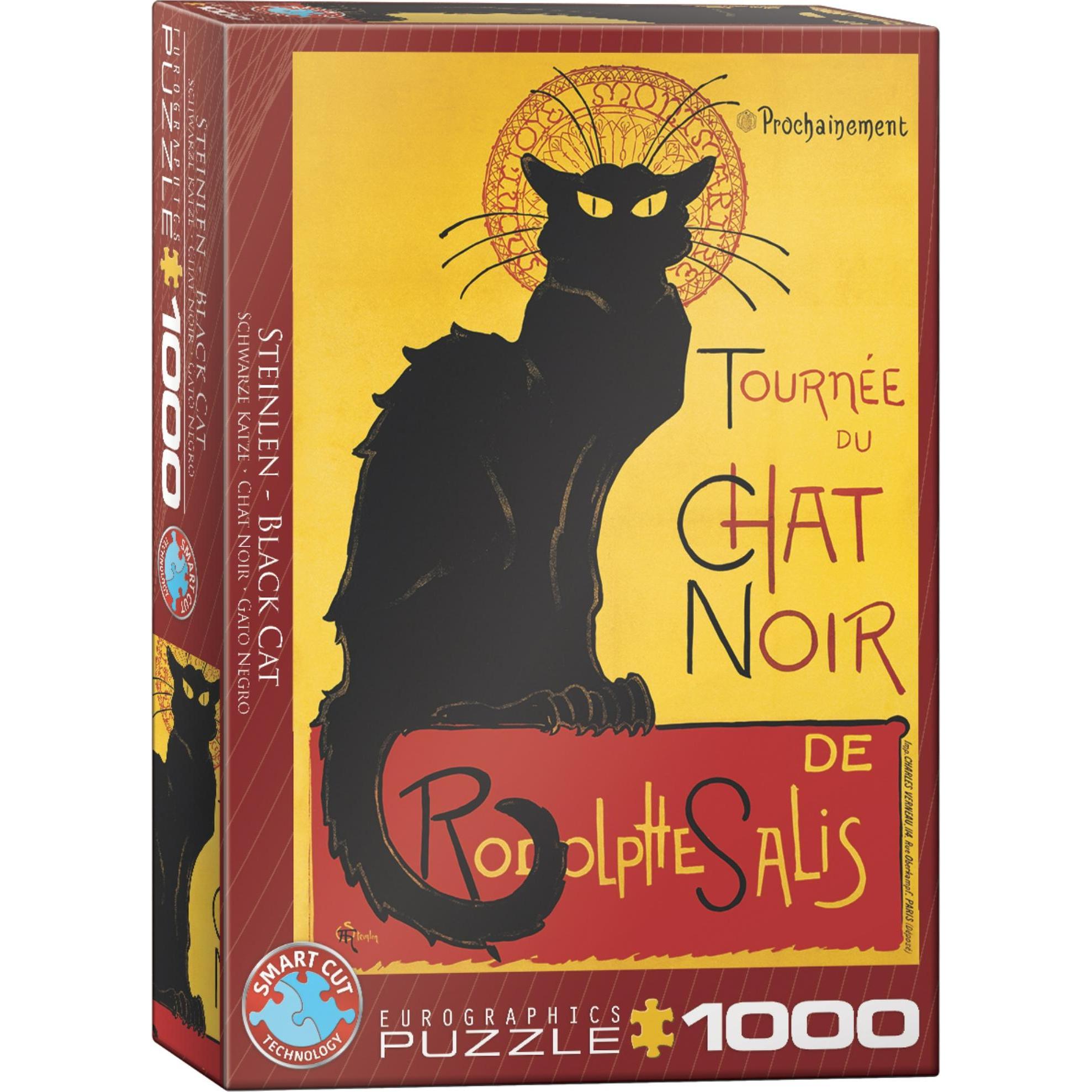 Eurographics Chat Noir - Die schwarze Katze (1000 Teile)