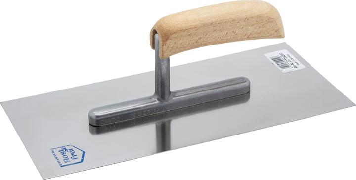 Produktbild JUNG Henkelmann Kellen-Set mit Holzheft Putzkelle Glättekelle Maurerkelle Stahl