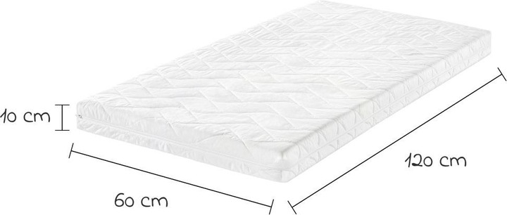 Actual product image Julius Zöllner Baby cot mattress Air Allround - 60 x 120 cm Baby mattresses & children's mattresses (60 x 120 cm)