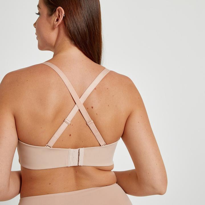 Produktbild La Redoute Collections Bandeau-BH aus Mikrofaser (80 C)