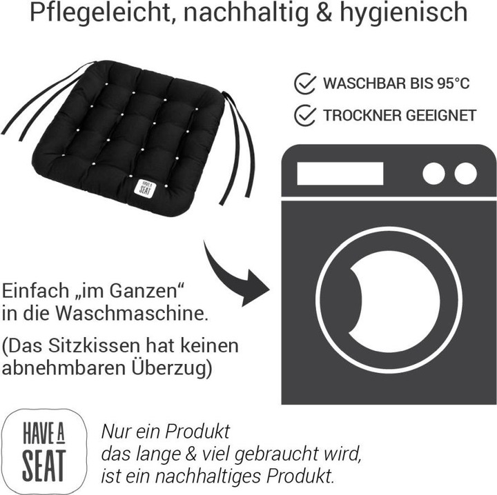 Produktbild Have A Seat Sitzkissen (40 x 40 x 5 cm)