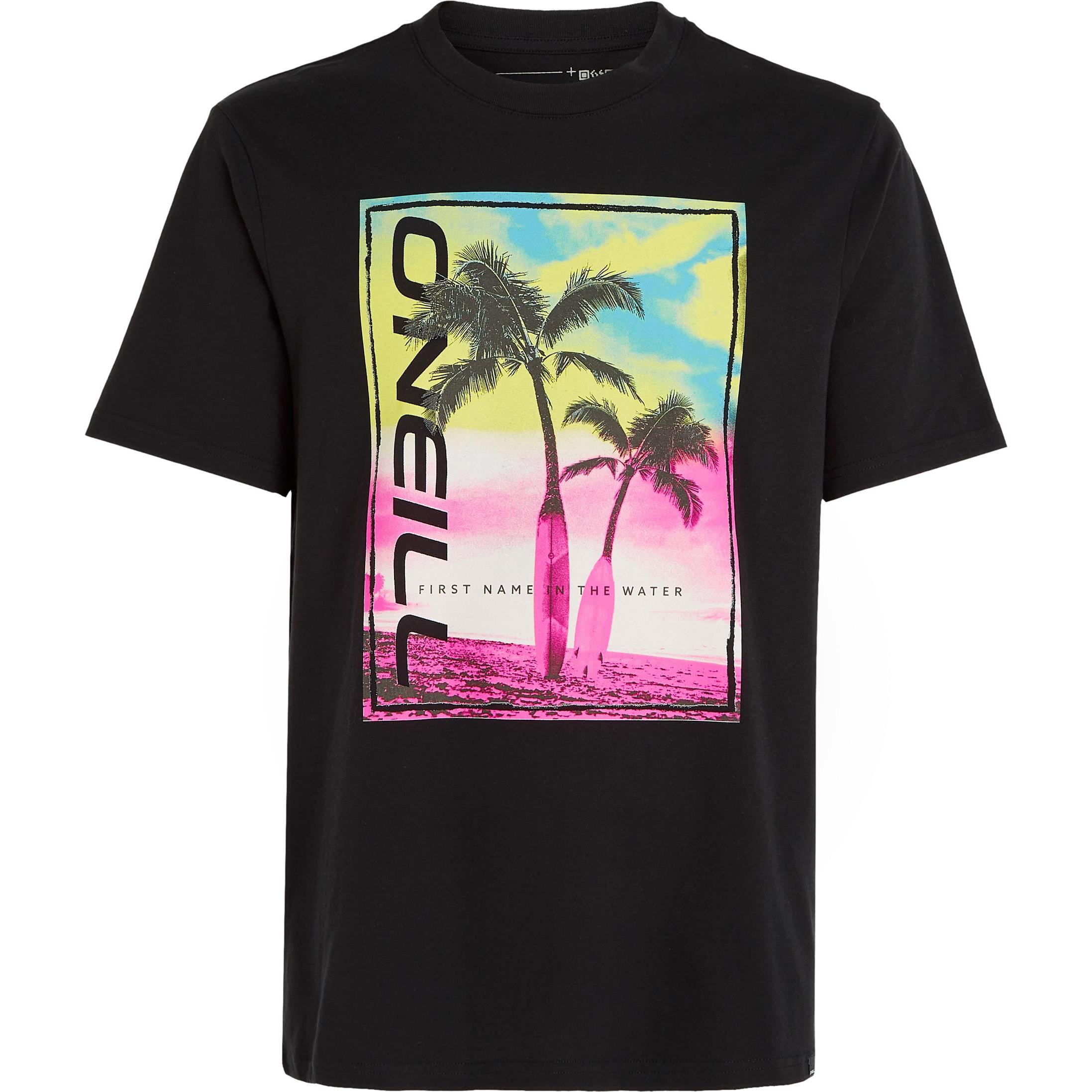 O'Neill, Herren, Shirt, Jack Neon T-Shirt, Schwarz, (L)