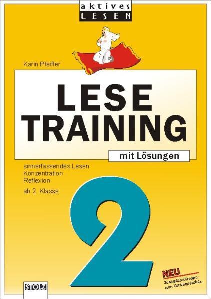 Produktbild Lustiges Lesetraining. Ab 2. Schuljahr. (Deutsch, 2000)