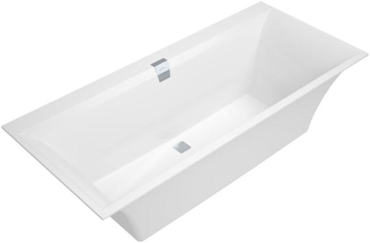 Villeroy & Boch V&B Einbauwanne SQUARO EDGE 12 DUO R-eck1700x750mm we (165 l, 170 cm, 75 cm)