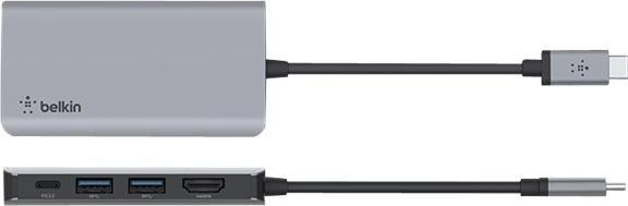 Immagine prodotto Belkin USB-C 4 in 1 (USB-C, 4 Porti)