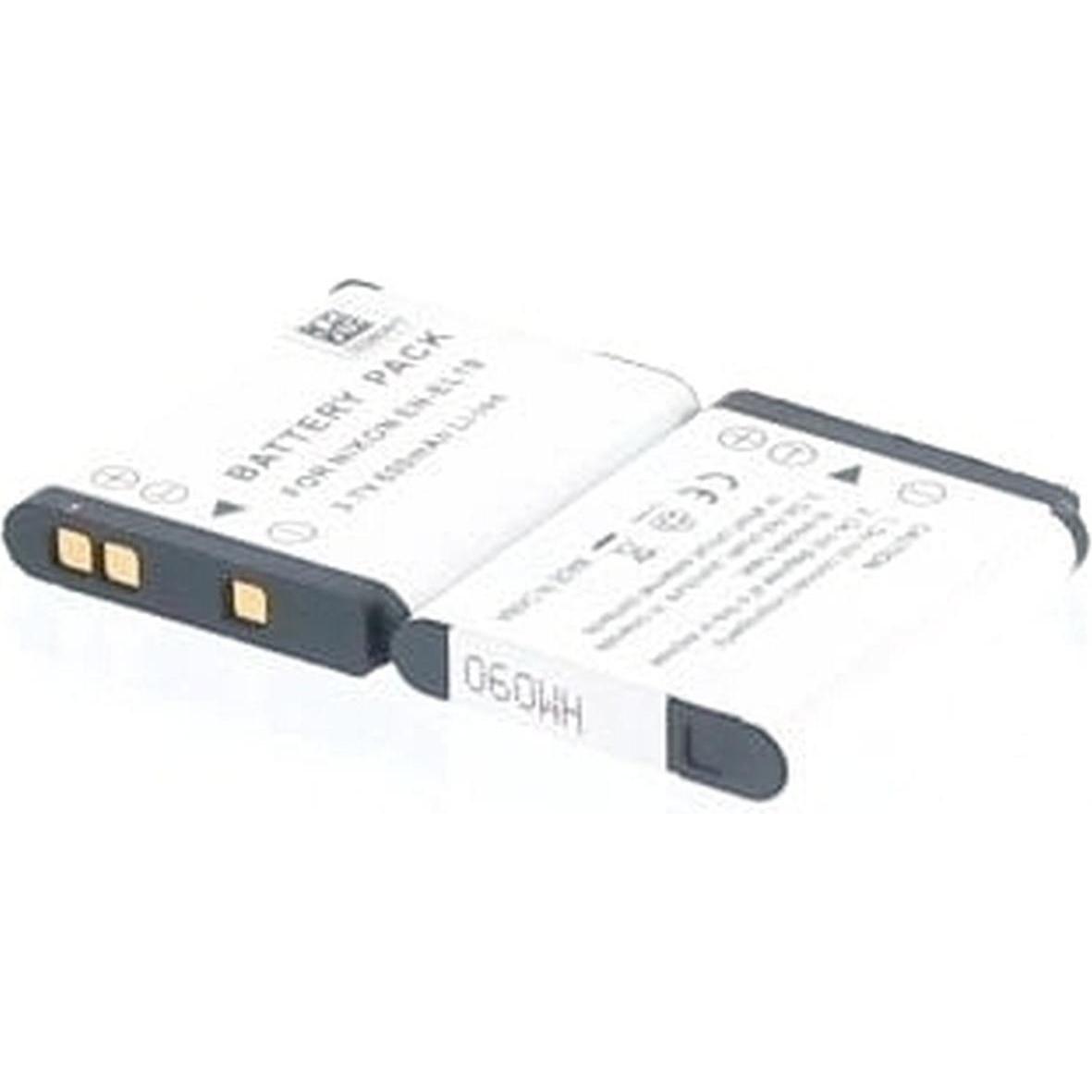 AGI 78928 - 600 mAh - 3,7 V - Lithium-Ion (Li-Ion) (Akku), Kamera Stromversorgung, Schwarz