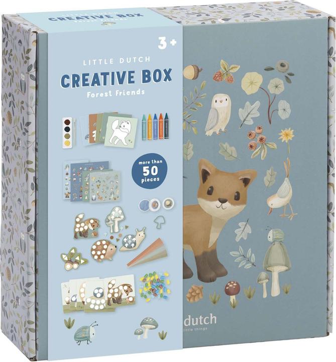 Actual product image Little Dutch Creativ Box Forest Friends