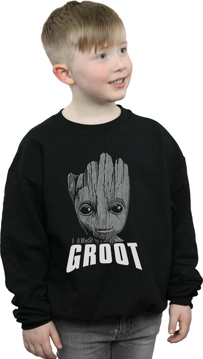 Image du produit - Sweat GUARDIANS OF THE GALAXY GROOT FACE - Garçon (116)