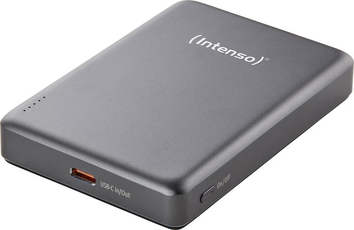 Actual product image Intenso Magn. Wireless Powerbank MW10000 10000 mAh Grey (10000 mAh, 20 W, 37 Wh)
