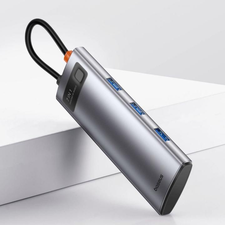 Produktbild Baseus B00030708811-00 (USB-C, 7 Ports)