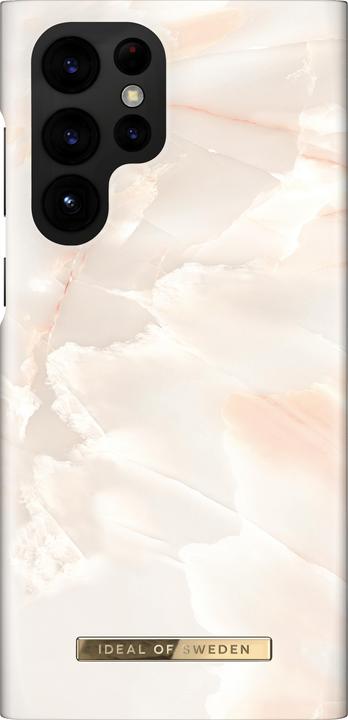 iDeal Of Sweden Designer-Cover Rose Pearl Marble (Samsung Galaxy S22 Ultra)