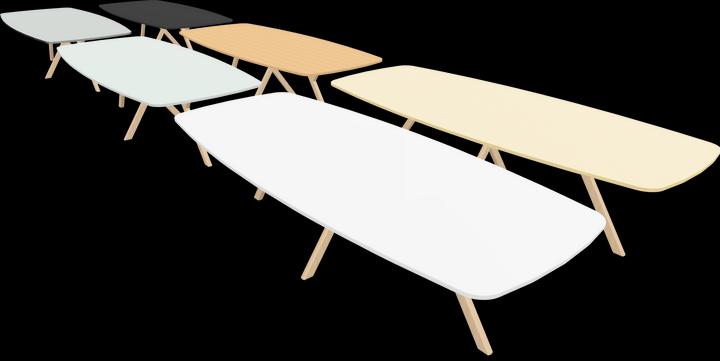 Produktbild Dietiker Felber T14 Sitzungstisch Boatform (4300 x 1450 x 720 mm)