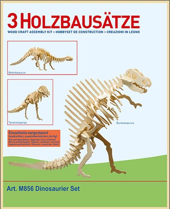 Actual product image Pebaro Wooden kits 3 xDinosaur