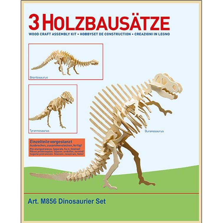 Donau Holzbausätze 3 xDinosaurier