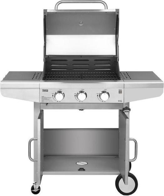Image du produit Teesa TSA0095Q - Barbecue à gaz BBQ 3000 Master Grill met drie branders (10.80 kW)