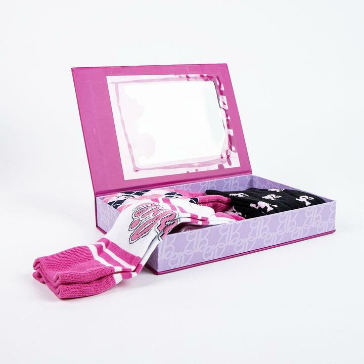 Actual product image Cerda BARBIE - Pack de 3 Paires de Chaussettes (Taille 36-43) (pack of 3, 36 - 43)