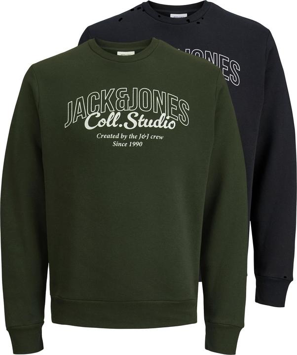 Actual product image Jack & Jones 2er-pack Sweatshirt Sweatshirt (XL)
