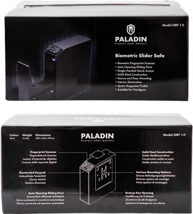 Actual product image Paladin Pistolen Safe